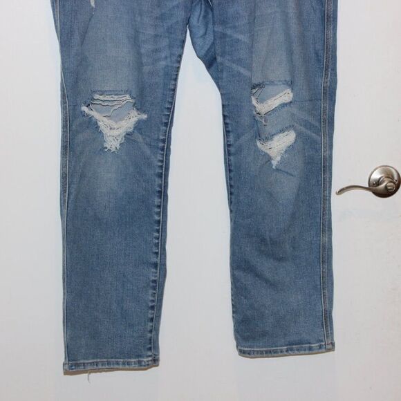 Lane Signature Fit Body Icon Straight Jean - Light Wash Women's Size 22 - Picture 6 of 15
